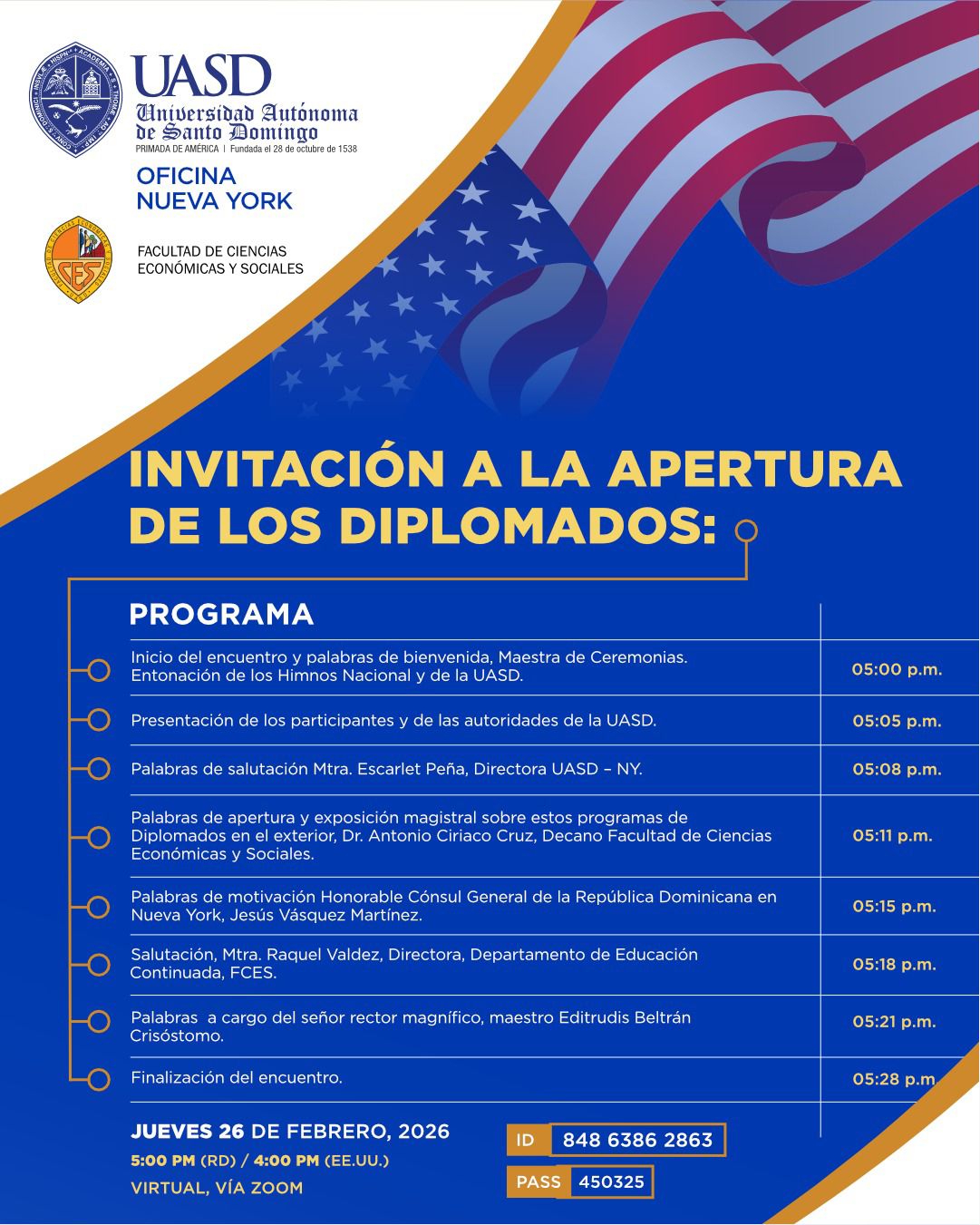 CONSULADO GENERAL DE LA REPÚBLICA DOMINICANA EN NUEVA YORK, ESTADOS UNIDOS.